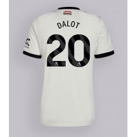 Pánský Fotbalový dres Manchester United Diogo Dalot #20 2024-25 Třetí Krátký Rukáv